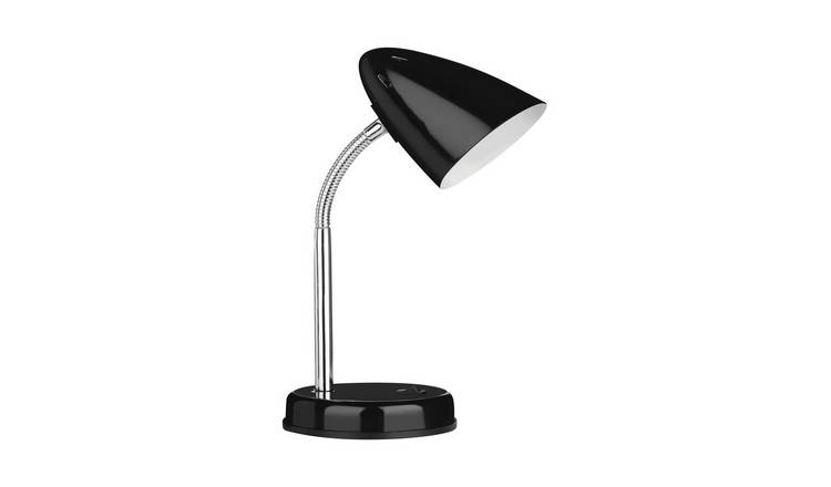 Orsina Flexi Gloss Desk Lamp – Black