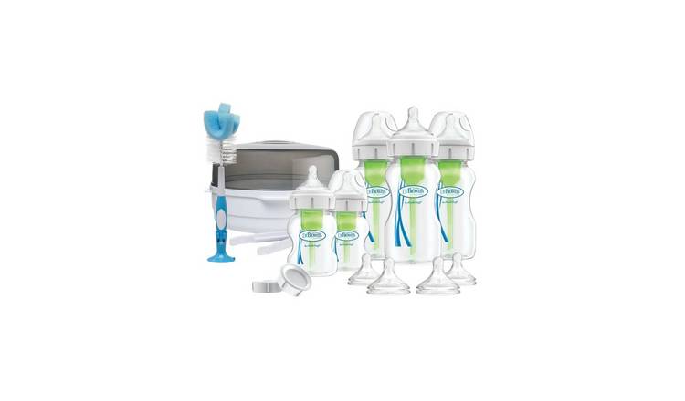 Dr. Brown's Options+ Anti-Colic Wide Neck Baby Bottle Gift Set
