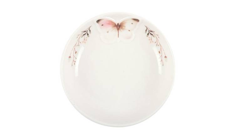 Something Different 3D Butterfly Trinket Dish - White