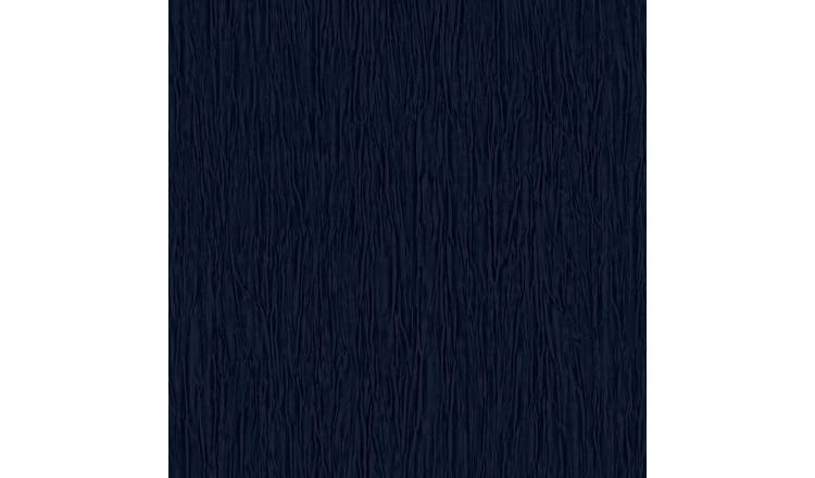 Debona Crystal Glitter Vinyl Textured Wallpaper - Navy