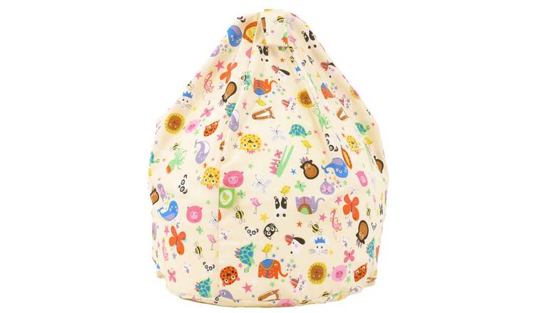 Bean Lazy Party Animals Bean Bag Child Size Beige