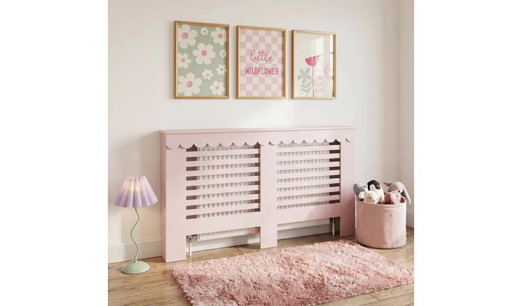 OHS Scallop Radiator Cover - Light Pink - Large
