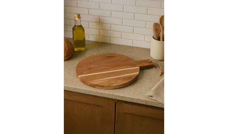 Orsina Socorro Acacia Wood Chopping and Serving Board - Natural