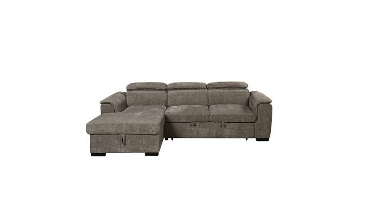 Furniture Online Tivoli Clic Clac Bed 3 Seater Fabric Sofa – Mocha