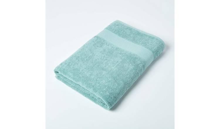 Homescapes Turkish Cotton Jumbo Beach Towel - Sea Green