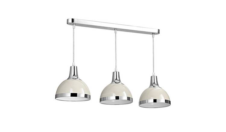 Orsina Vermont 3 Clay Colour Shades Pendant Light