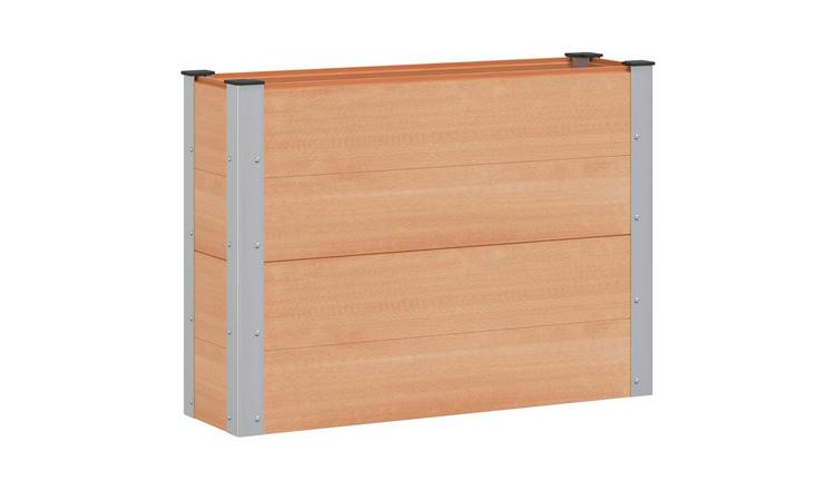 Walplus Raised Garden Bed - Brown - 100 x 30 x 72 cm