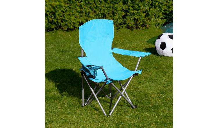 OHS Kids Outdoor Camping Chair Folding Portable Picnic Seat - Blue