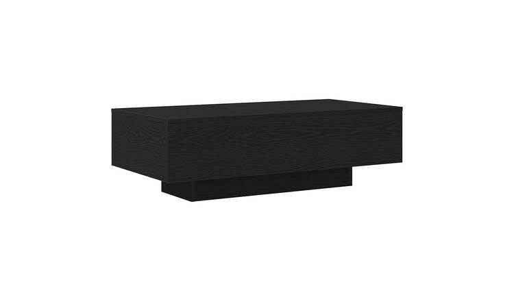 Walplus Engineered Wood Coffee Table - Dark Oak - 100 x 49.5 x 31 cm