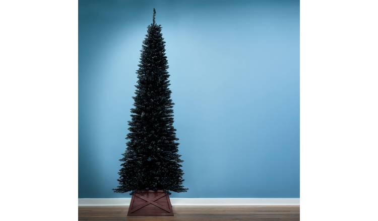 Christmas Tree World 6ft Black Italian Pencilimo Christmas Tree