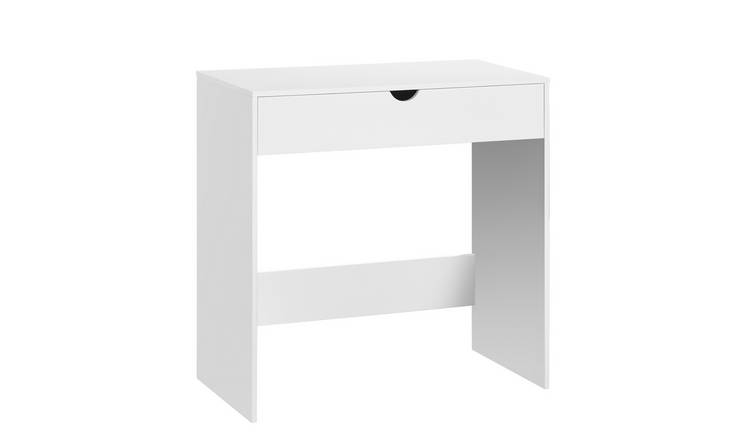 Vida Designs Rivela 1 Drawer Dressing Table - White