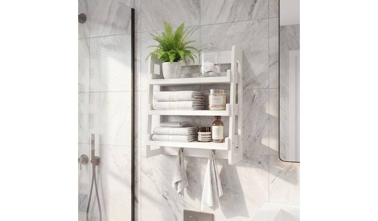 Bath Vida Hayle Small Hanging Rack - White