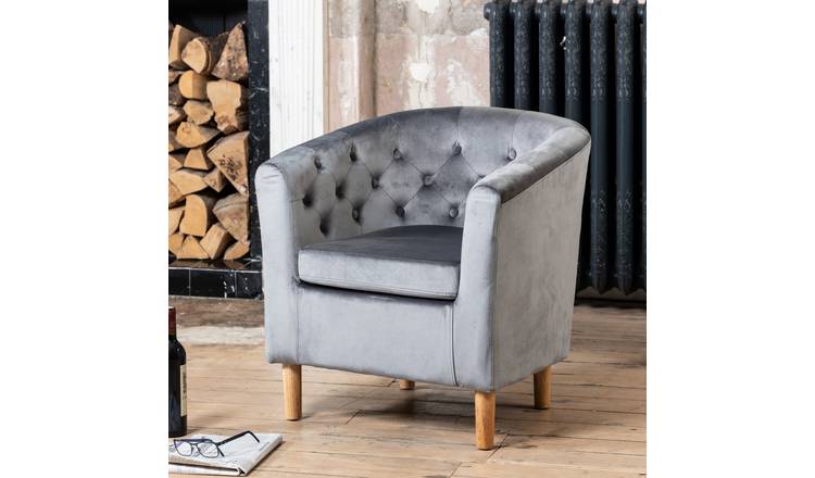 Artemis Home Clio Accent Chair - Dark Grey