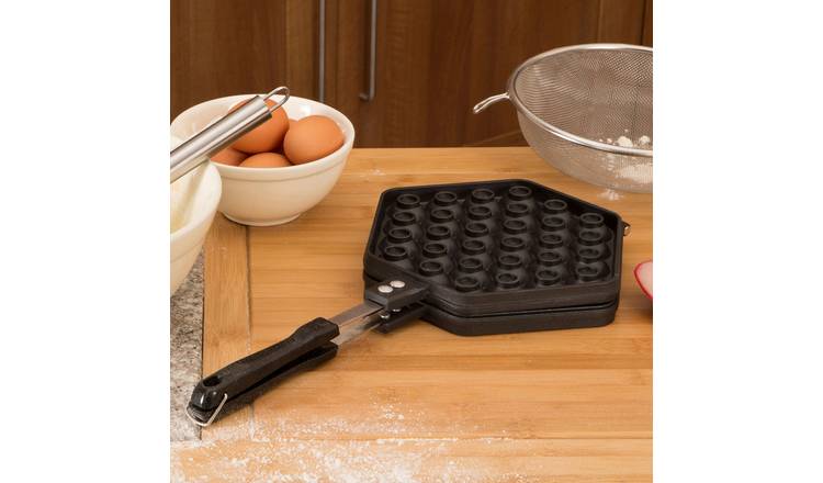 Orsina From Scratch Hexagonal Eggette Waffle Maker – Black