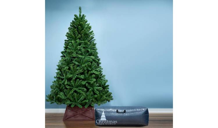 Christmas Tree World 6ft Arbor Vitae Fir Tree With Bag