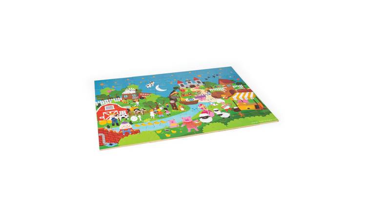 Bigjigs Toys Nursery Rhyme Floor Puzzle 2 Years +