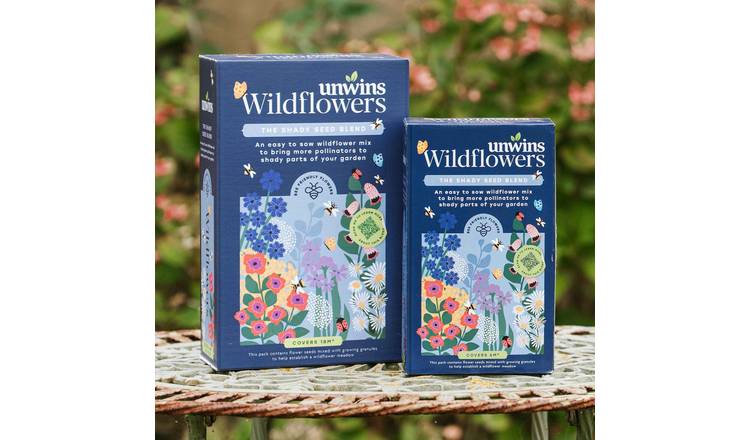 Unwins Easy Wildflower Shady Blend Seed Mix - 1.2kg