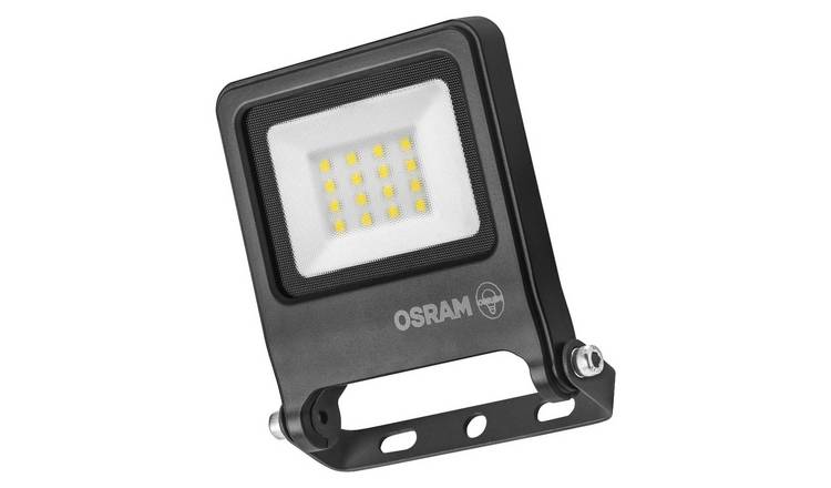 Osram Endura Flood 10W Cool Light Outdoor Security LED Floodlight - Aluminium