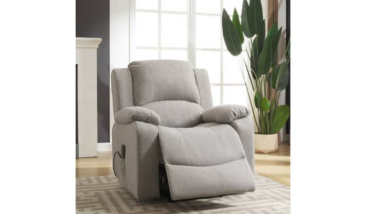 Artemis Home Marldon Electric Riser Recliner with Massage and Heat - Light Grey