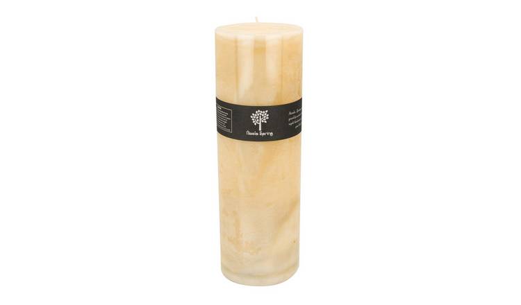 Nicola Spring 130ml Round Vanilla Pillar Candle - Cream