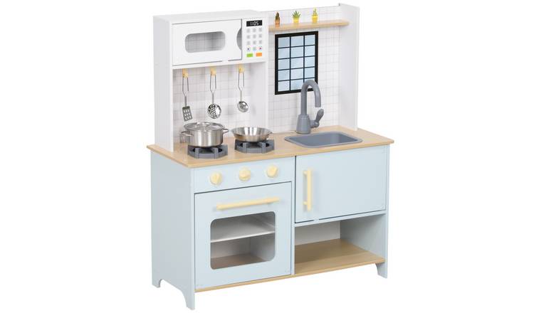 AIYAPLAY Light Sound Stove Accessories Oven Kids Play Kitchen - Blue