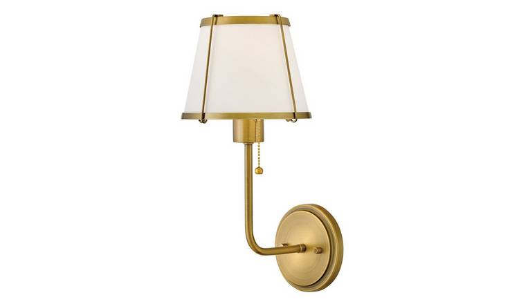 Elstead Hinkley Wall Light - Darkened Brass