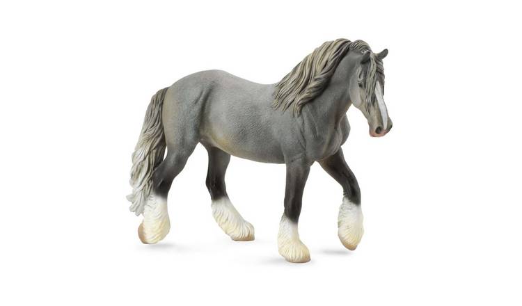 CollectA Shire Horse Mare Grey - 3 Years +