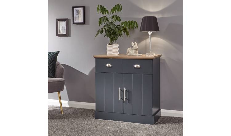 GFW Kendal Compact Sideboard - Slate Blue