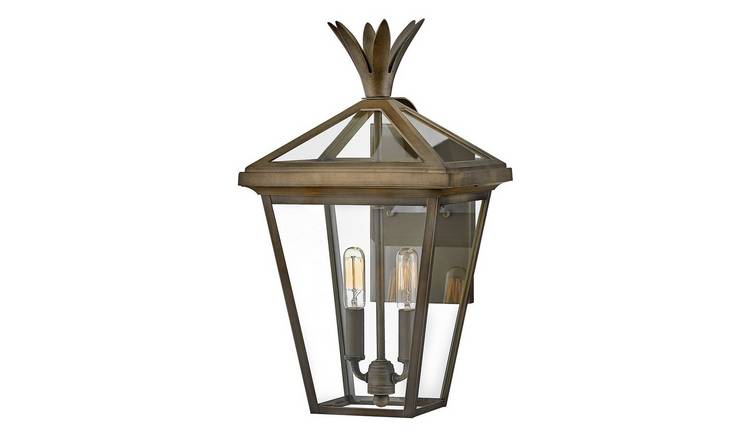 Elstead Palma 2 Arm Wall Light - Burnished Bronze