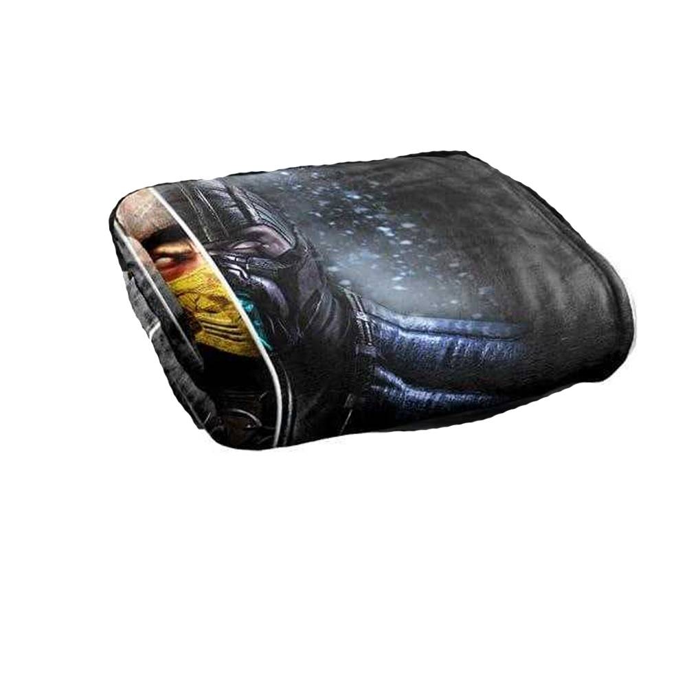 Mortal Kombat Subzero Scorpion Soft Touch Blanket - 147cm x 91cm - Image 3