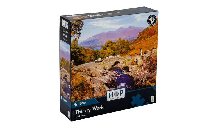 The House of Puzzles Thirsty Work 1000 Piece Puzzle 3 Years +
