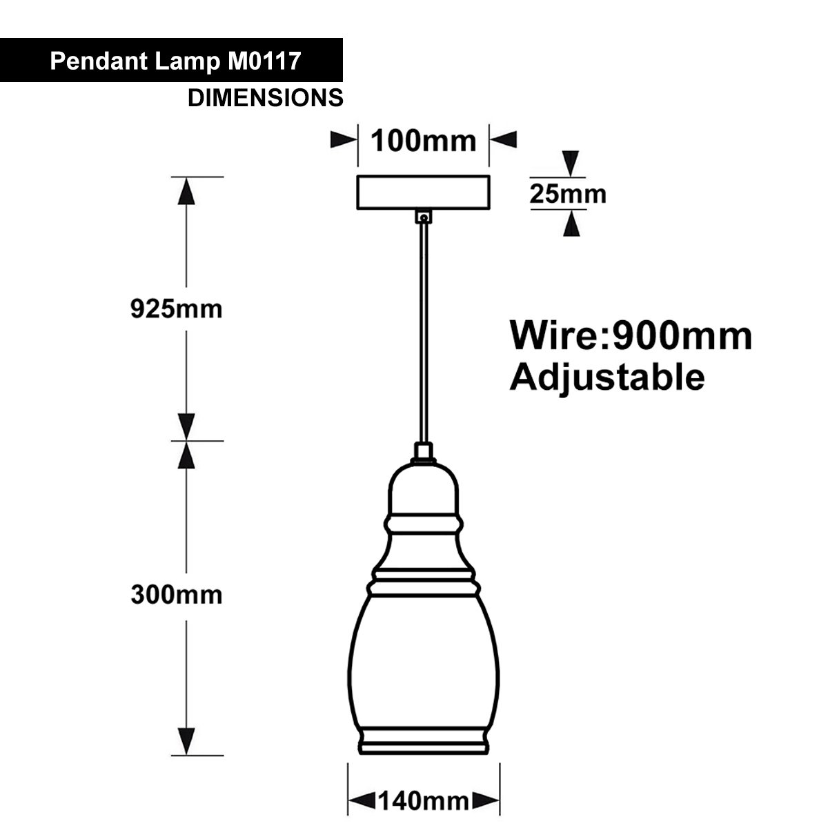 Energy Light Bulbs Slim Smoked Glass Ceiling Pendant Light - Grey - Image 2