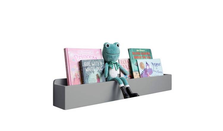 Noa & Nani Mia Trough Floating Storage Shelf - Grey