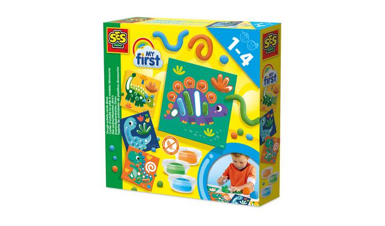 SES Creative My First Play Dough Dino Activity Cards Model Set