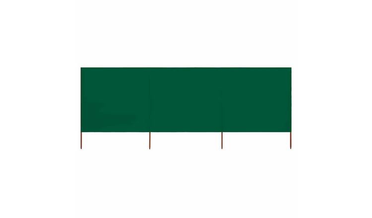 Walplus 3-Panel Polyester Wind Screen - Green - 400 x 80 cm