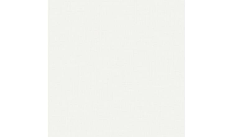 Grandeco Linen Nursery Textured Plain Wallpaper - Cream