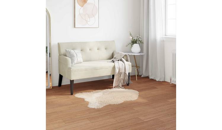 Walplus Tafalla Polyester Faux Sheepskin Rug - Beige - 60 x 90 cm