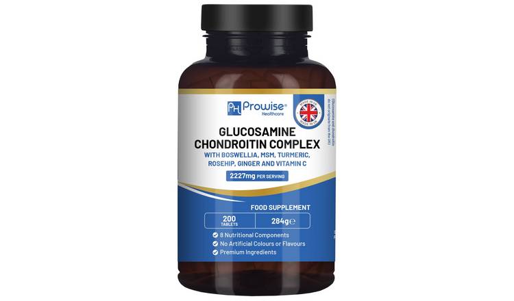 Prowise 2227mg Glucosamine and Chondroitin Complex - 200 Tablets