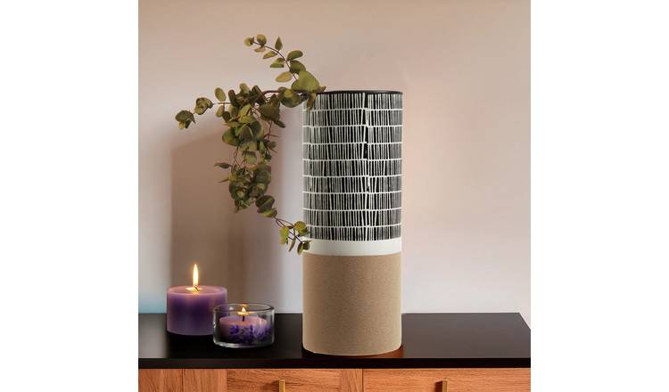 Orsina Jada Large Striped Vase