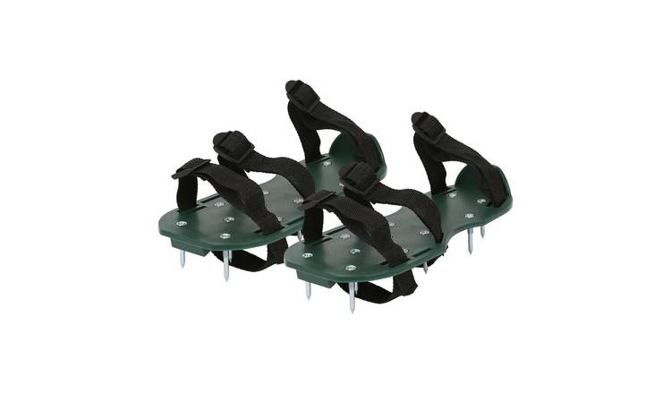Harbour Housewares Lawn Aerator Shoes with Hook & Loop Straps