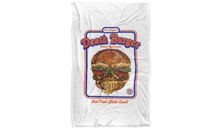 Steven Rhodes Deathburger Soft Touch Blanket - 152cm x 127cm
