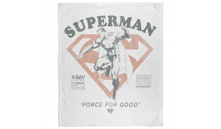 Superman Force For Good Superman Throw - 152cm x 127cm