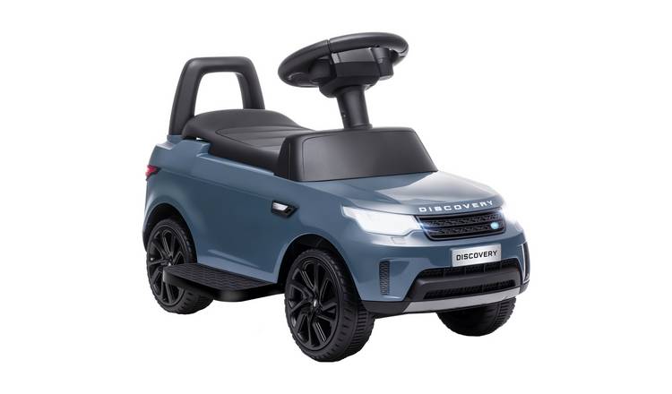 AIYAPLAY Land Rover 6V 18 to 60 Months 2 in 1 Ride on Car – Grey Blue