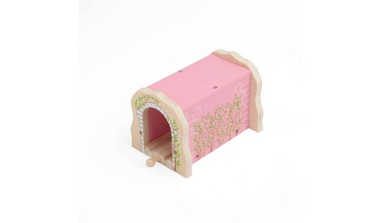 Bigjigs Rail Pink Brick Tunnel - 3 Years +