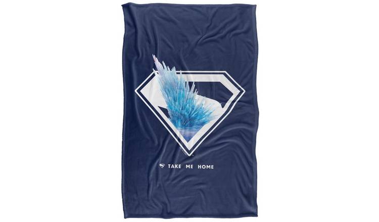 Superman 2025 Movie Fortress Of Solitude Shield Blanket - 152cm x 127cm
