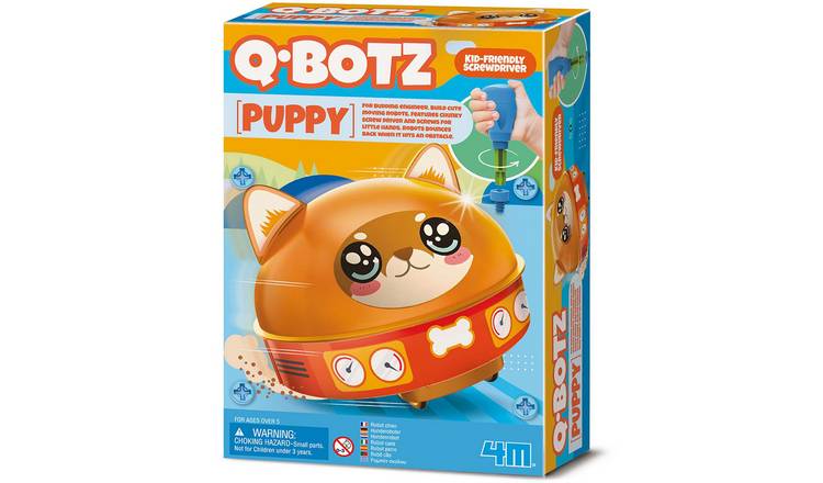 4M Kidzrobotix Robot Making Kit Q.Botz Dog - 5 Years +