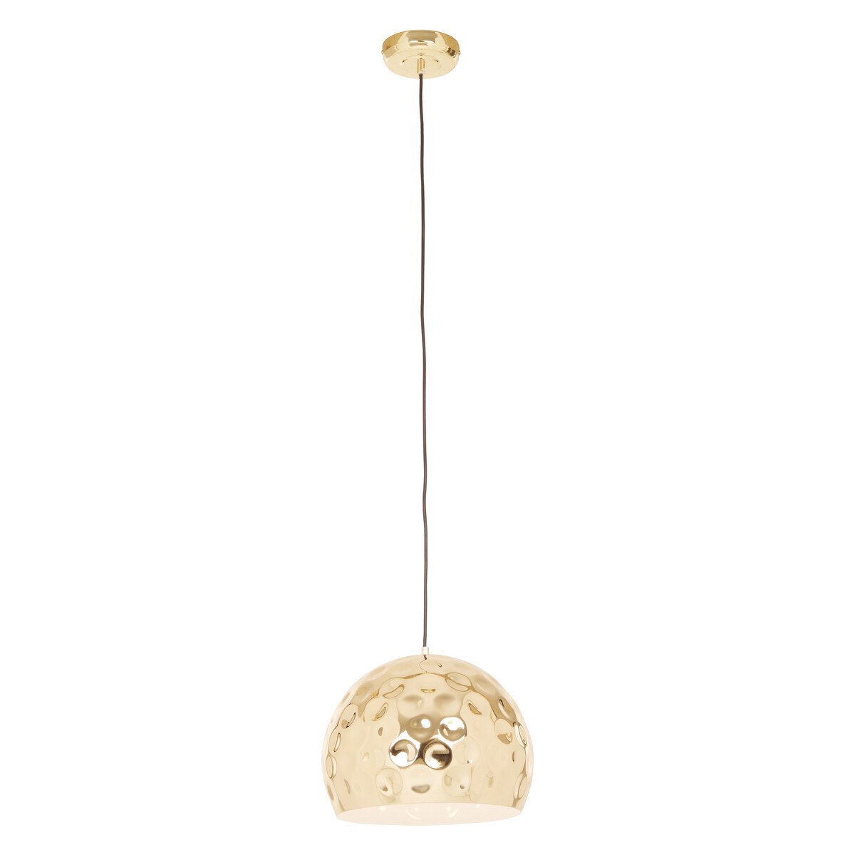 Orsina Leni Metal Dome Pendant Light - Gold - Image 1
