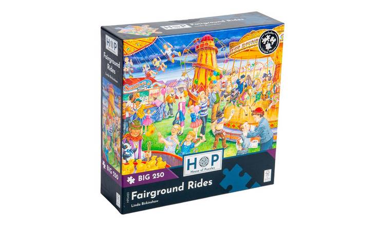 The House of Puzzles Fairground Rides BIG 250 Puzzle 3 Years +