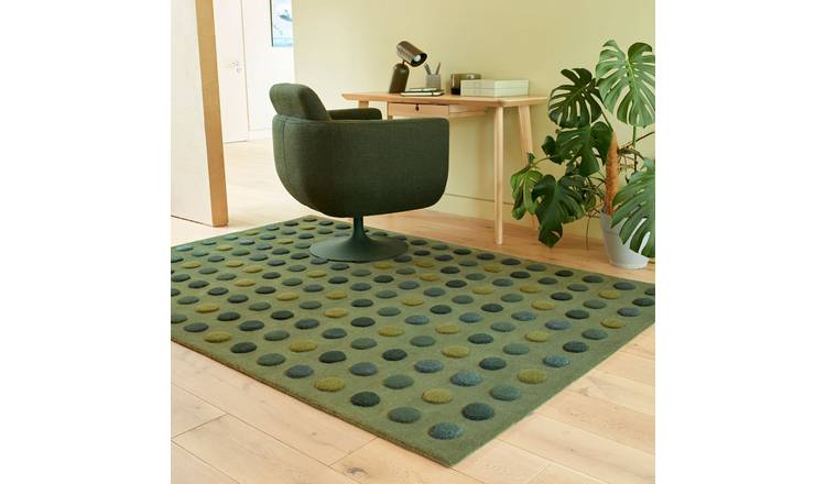 Mega Flooring Green Modern  Rug - 200 x 300cm