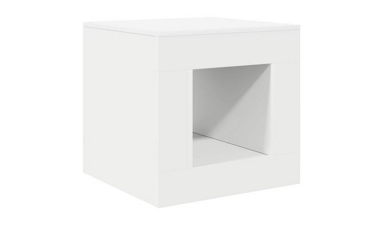 Walplus Coffee Table - White - 51.5 x 50 x 50 cm